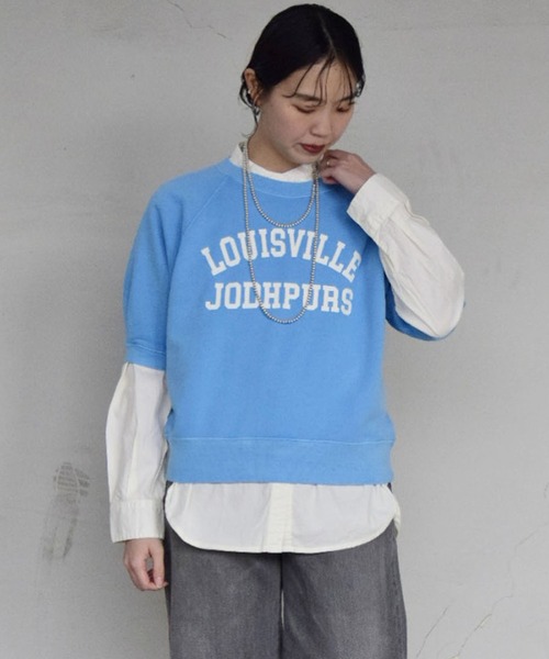 トレーナー スウェット JODHPURSハーフスリーブスウェット レディース Johnbull トレーナー スウェット JODHPURSハーフスリーブ