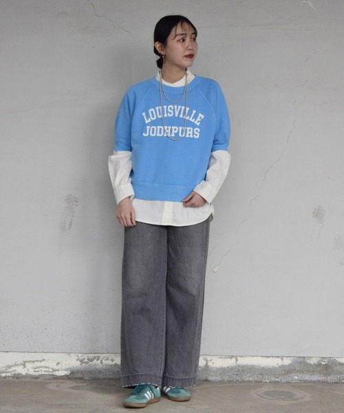 トレーナー スウェット JODHPURSハーフスリーブスウェット レディース Johnbull トレーナー スウェット JODHPURSハーフスリーブ