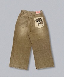 パンツ centimeter brown denim pants L centimeter ジーンズ CMT ruler baggy pants メンズ : ZOZOTOWN