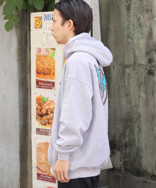 パーカー DOGTOWN/ドッグタウン Scratch Cross HOODIE プルオーバーパーカー バックプリント ビッグシルエット レディース DOGTOWN パーカー DOGTOWN/ドッグタウン Scratch Cross HOODIE
