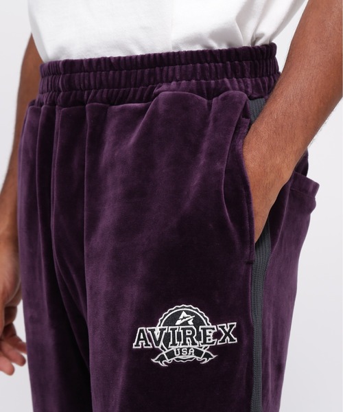 AVIREX（アヴィレックス） パンツ 「WEB＆DEPOT限定」VELOUR TRACK