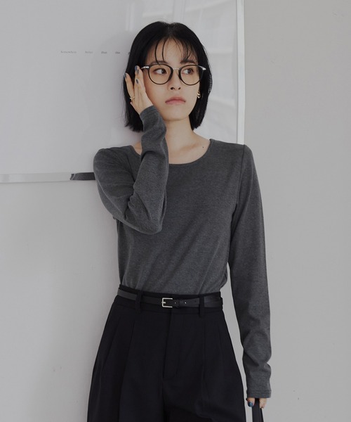 tシャツ 「新色追加」ラウンドネックTシャツ レディース : ZOZOTOWN