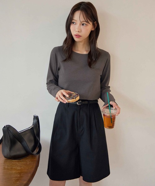 tシャツ 「新色追加」ラウンドネックTシャツ レディース : ZOZOTOWN