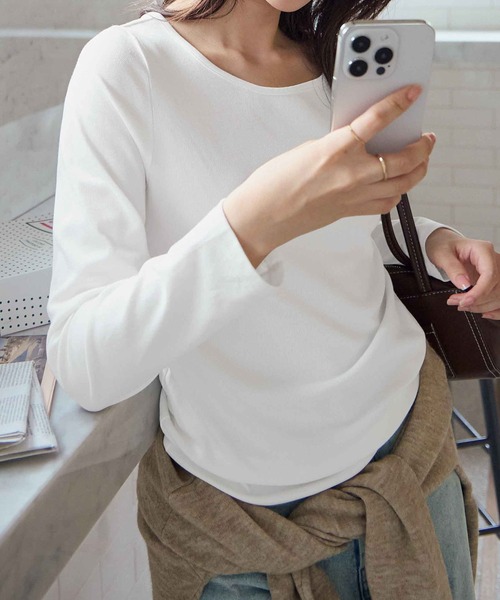 tシャツ 「新色追加」ラウンドネックTシャツ レディース : ZOZOTOWN