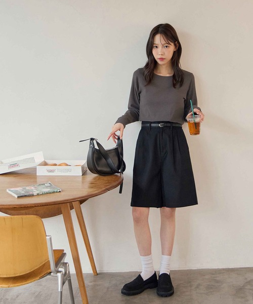 todayful ラウンドネックラグランTシャツ TODAYFUL（トゥデイフル）の「ラウンドネックラグランTシャツ（Tシャツ