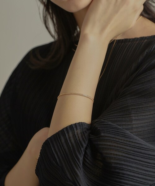 COCOSHNIK（ココシュニック） ブレスレット K10ボール×キヘイ