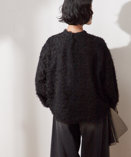 ジャーナルスタンダード レサージュ　フェザー ボリュームスリーブブラウス journal standard L'essage（ジャーナルスタンダード レサージュ