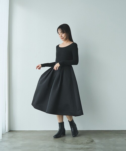 RONEL ワンピース ドッキングフレアドレス : ZOZOTOWN Yahoo!店 - 通販