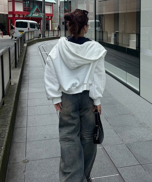 JUDIN（ジュディン） パーカー スウェットミニパーカー「JD