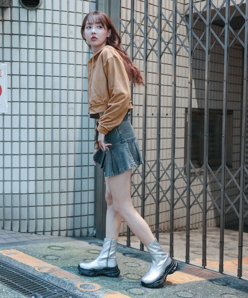 パーカー 3.3 Field Trip／ピグメントフードジップ レディース 3.3 FIELD TRIP パーカー 「セットアップ対応」3.3 Field Trip