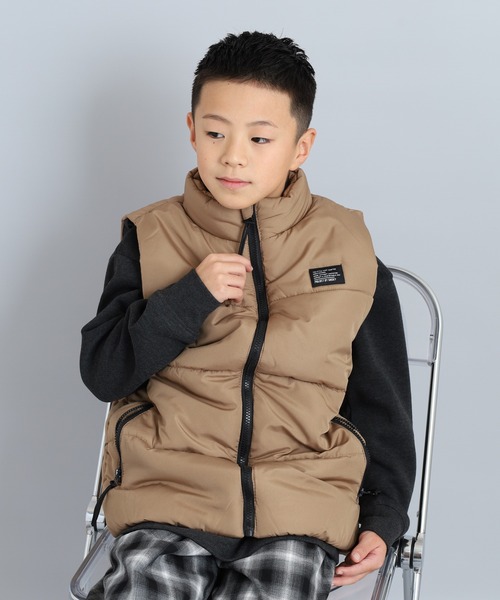 FUNALIVE（ファンアライブ） ダウンベスト アウター スタンドカラー