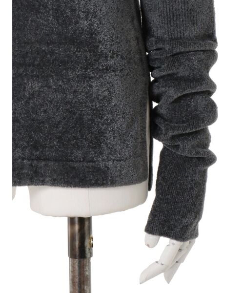 UN3D. ニット セーター VELOUR TURTLE KT TOP / ベロアタートル