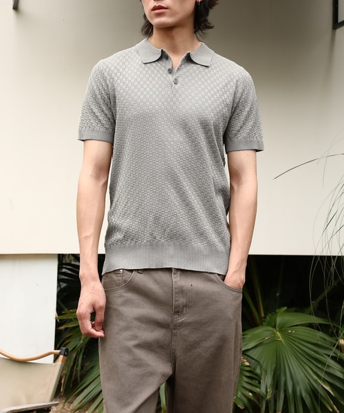 k*★様 TIGHTBOOTH ニットポロシャツ XL サイズ　新品未使用 TIGHTBOOTH ニットポロシャツ XL サイズ 新品未使用