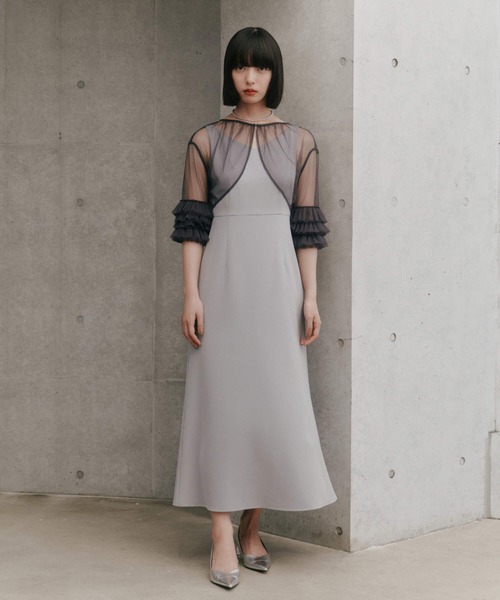 kaene ドレス フリルボレロセットドレス「kaene直営限定」結婚式