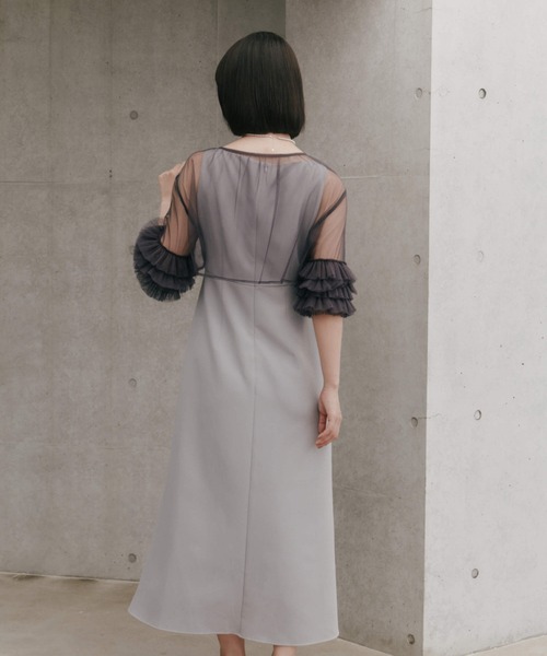 kaene ドレス フリルボレロセットドレス「kaene直営限定」結婚式