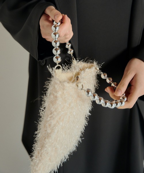 ファッション雑貨・小物その他 Large Tote et.UNiVER トートバッグ Fur accessory bag レディース