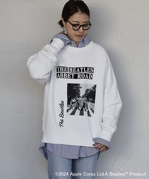 90s Beatles スウェット ABBEY Road The Beatles トレーナー スウェット スウェット（ABBY ROAD