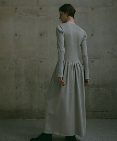 ETRE TOKYO（エトレトウキョウ） ワンピース タイトリブベルニット