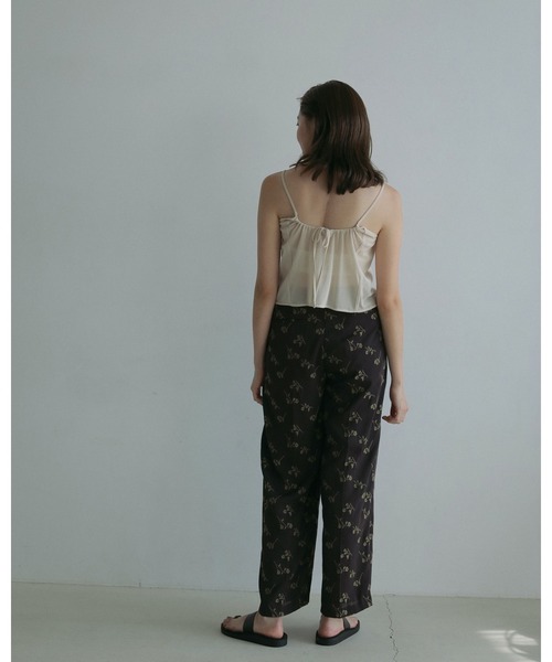 anuke キャミソール Backopen Tulle Camisole : ZOZOTOWN Yahoo