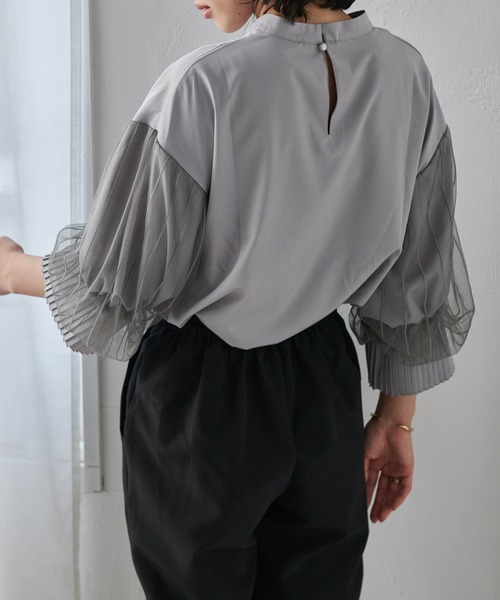 明日削除します❗️人気のボリューム袖 リネン ブラウス ブラウス シャツ ボリュームスリーブブラウス レディース : ZOZOTOWN