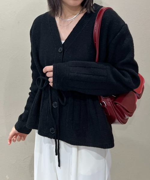 LADYMADE（レディメイド）｜ ホールリボンニットカーディガン