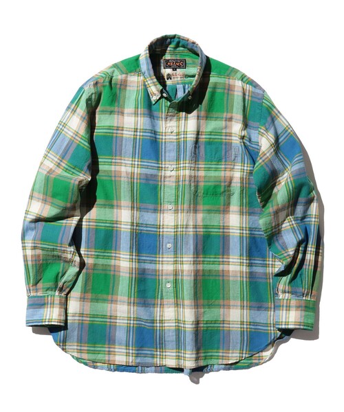 beams+ マドラスチェックシャツ クラシックフィット BEAMS PLUS（ビームス プラス）B.D. Classic-fit Madras（シャツ