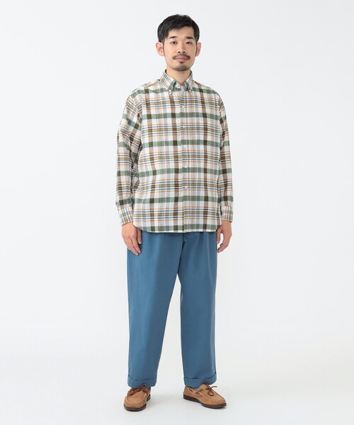 beams+ マドラスチェックシャツ クラシックフィット BEAMS PLUS（ビームス プラス）B.D. Classic-fit Madras（シャツ