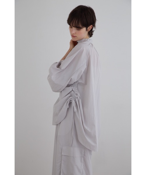 LE PHIL（ル フィル） ブラウス シャツ ライトナイロンボリューム