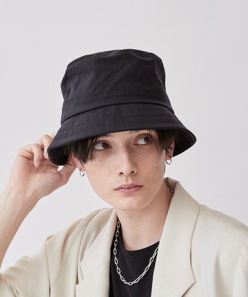 Lui's 帽子 ハット ナイロンオックスバケットハット メンズ