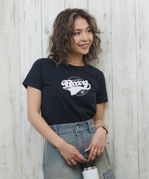 Tシャツ ROXY（ロキシー） tシャツ 半袖 ロゴTシャツ RST251647M レディース