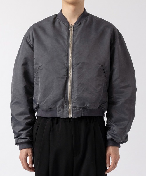 soe（ソーイ） ブルゾン アウター 別注 Faded Bomber Jacket メンズ