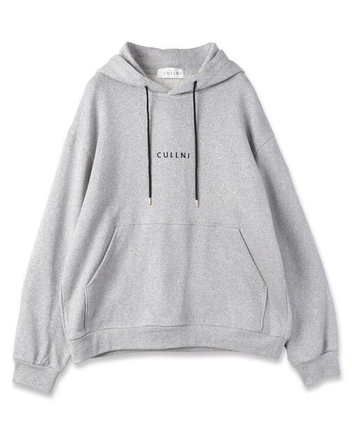 最終値下げ！　CULLNI Logo Embroidery パーカー CULLNI パーカー Logo Embroidery Glitter Yarn Hoodie メンズ
