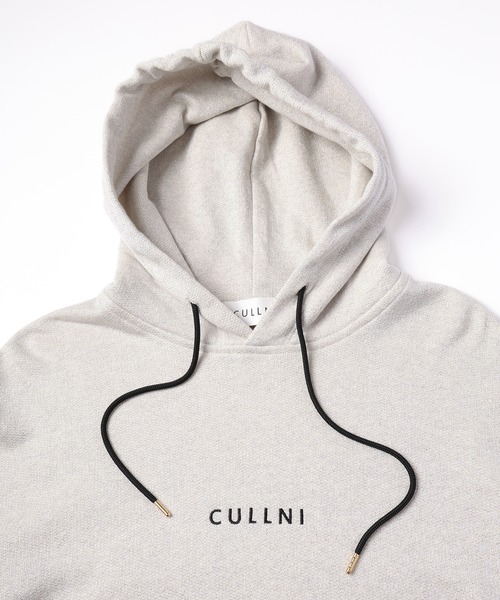 CULLNI パーカー Logo Embroidery Glitter Yarn Hoodie メンズ
