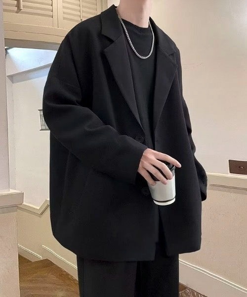 link lot ジャケット テーラードジャケット オーバーサイズリラックス