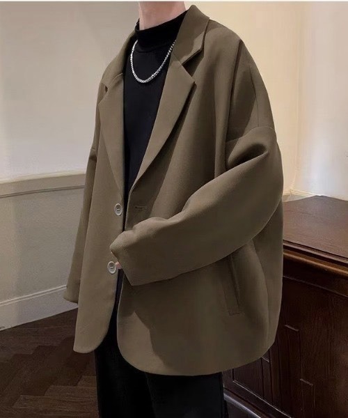 link lot ジャケット テーラードジャケット オーバーサイズリラックス