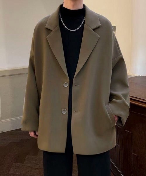 link lot ジャケット テーラードジャケット オーバーサイズリラックス