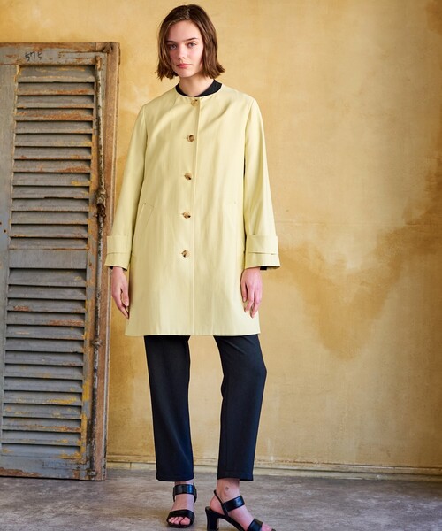 DRESSTERIOR ノーカラーコート DRESSTERIOR ノーカラーコート