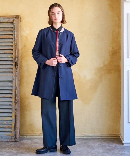 DRESSTERIOR ノーカラーコート DRESSTERIOR ノーカラーコート コート 「セレモニーにも」ノー