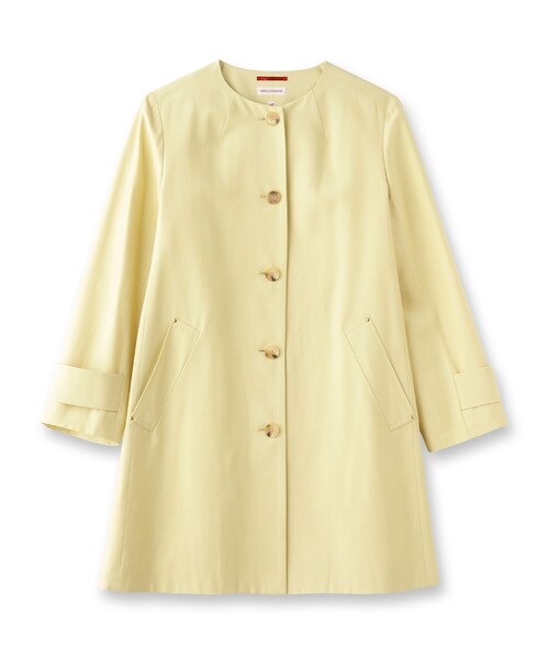 DRESSTERIOR ノーカラーコート DRESSTERIOR ノーカラーコート コート 「セレモニーにも」ノー