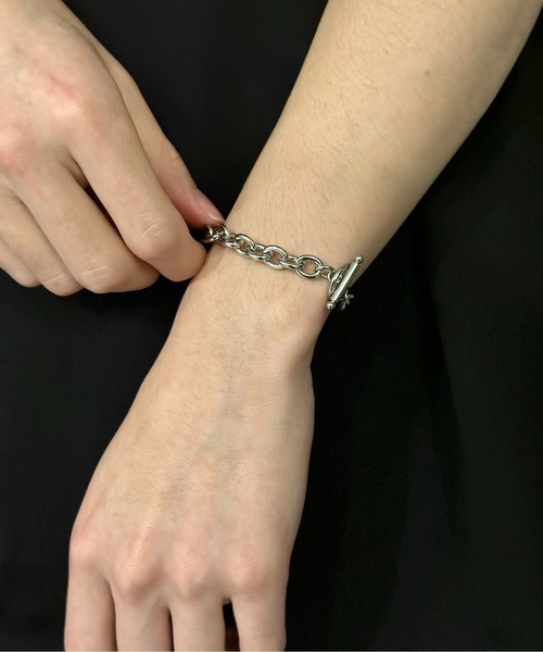 HIDAKA（ヒダカ） ブレスレット 「HIDAKA / ヒダカ」CUT OVAL BRACELET
