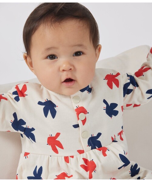 PETIT BATEAU（プチバトー） ワンピース ワンピース+レギンスセット 