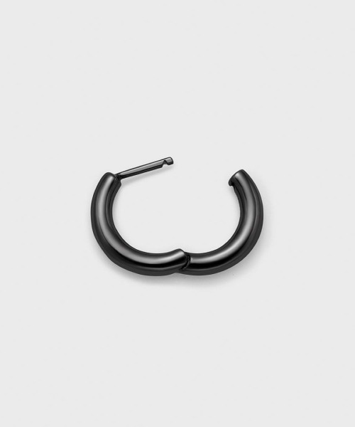 4℃ HOMME+ ピアス シルバー フープ メンズ レディース