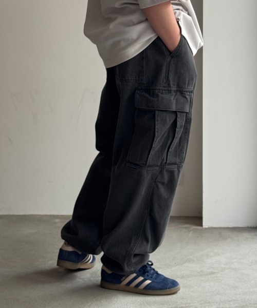NAVY（ファッション） カーゴパンツ WIDE CARGO PANTS ワイド