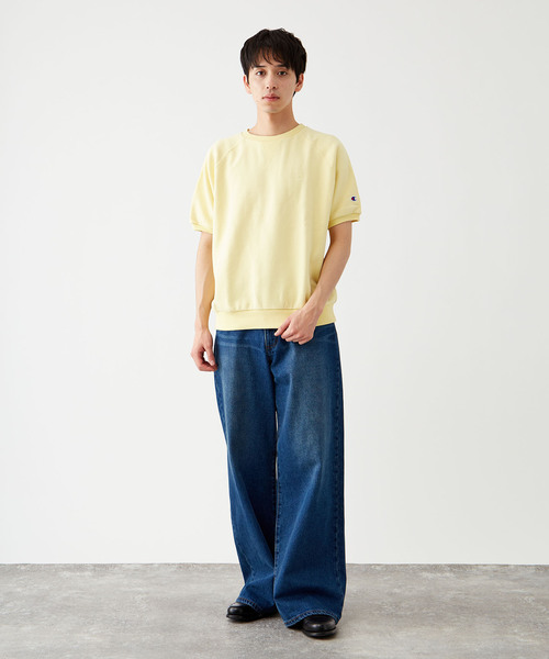 新品タグ付きChampionチャンピオン別注フレンチテリー　トレーナー Champion/チャンピオン 別注 フレンチテリーC/N L/S（スウェット