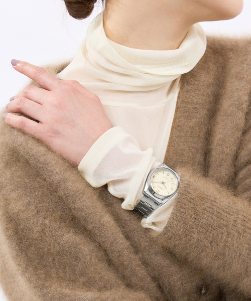 【新品未使用品】IENA HIROB 腕時計　アイボリー WEB限定/追加4》SEIKO Exclusive HIROB*IENA(ivory)(506749357