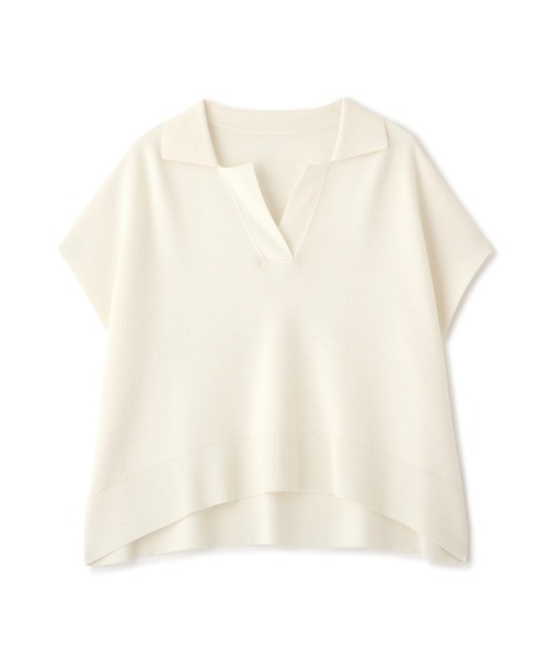 ニット セーター リラックスポロニット レディース N.Natural Beauty Basic ニット セーター リラックスポロニット