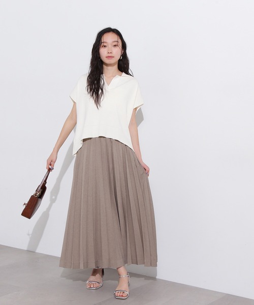 N.Natural Beauty Basic ニット セーター リラックスポロニット