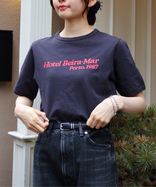 tシャツ THE SHINZONE/シンゾーン　ホテルベイラマールTEE　HOTEL Beira-Mar TEE　25MMSCU05 レディース