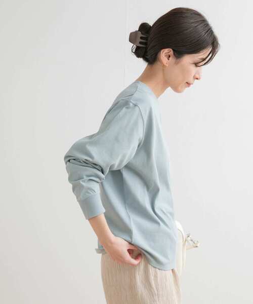 「URBAN RESEARCH DOORS」 半袖シャツ ONE ブルー レディース URBAN RESEARCH DOORS 「URBAN DOORS」 半袖ブラウス ONE SIZE