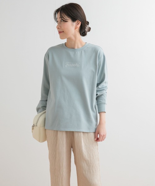 tシャツ ワークデザインプルオーバー レディース ElegChic tシャツ コットンスクエアネックプルオーバー